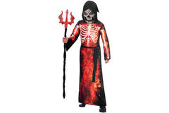 Child Costume Fire Reaper Age 6 - 8 Years