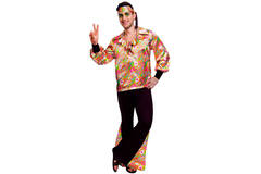 Adult Costume 60's Groovy Guy Size XL
