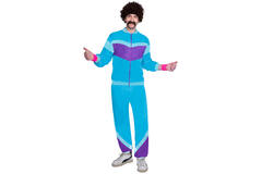Adult Costume 80's Shell Suit Man Size XL