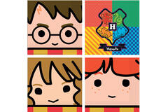 16 Napkins Harry Potter 33 x 33 cm