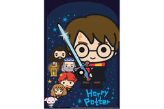 8 Loot Bags Harry Potter Plastic 23.4 x 16.2 cm