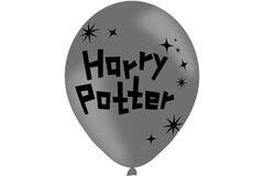 6 Latex Balloons Harry Potter 4 Sided Print 27.5 cm / 11"