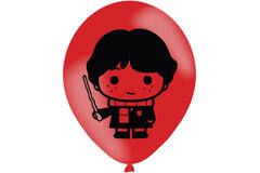 6 Latex Balloons Harry Potter 4 Sided Print 27.5 cm / 11"