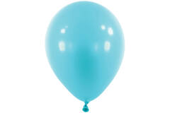 100 Latex Balloons Decorator Fashion Caribbean Blue 12 cm / 5"