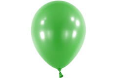 100 Latex Balloons Decorator Metallic Festive Green 12 cm / 5"