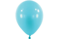50 Latex Balloons Decorator Fashion Caribbean Blue 27.5 cm / 11""