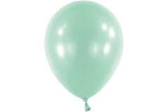 50 Latex Balloons Decorator Pearl Mint Green 27.5 cm / 11"