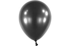 50 Latex Balloons Decorator Pearl Jet Black 27.5 cm / 11"