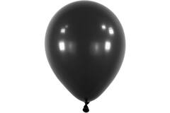50 Latex Balloons Decorator Fashion Jet Black 35 cm / 14"