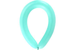 50 Latex Balloons Decorator Modelling Fashion E360 Robin's Egg Blue 114 cm / 45"