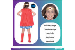 Child Costume Wonder Woman Classic 10-12 Years