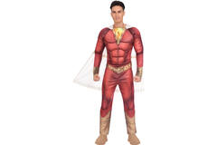 Adult Costume Shazam Mens M