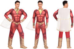 Adult Costume Shazam Mens M
