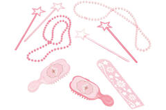 Favour Pack Princess for a Day Plastic 24 Pieces