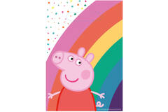 8 Lootbags Peppa Pig Paper 23,4 x 16,2 cm