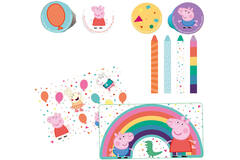 Stationery Pack Peppa Pig     Plastic / Paper 16 Pieces