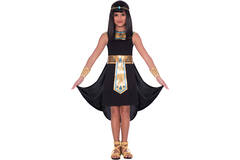 Child Costume Egyptian Pharaoh GirlBlk8-10yr