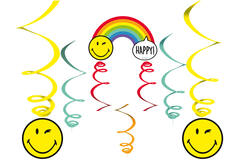 6 Swirl Decoration Smileyworld Paper 130 cm