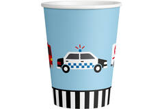 8 Cups On the Road Pattern Paper 250 ml