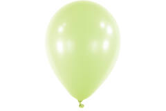 100 Latex Balloons Decorator Macaron Pistachio 13 cm / 5"