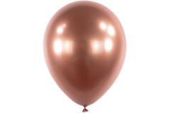 50 Latex Balloons Decorator Satin Luxe Rose Copper 27.5 cm / 11"