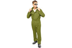 Adult Costume Pilot Jumpsuit Size Std