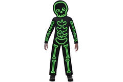 Children's Costume GID Stick Skeleton 8-10 yrs