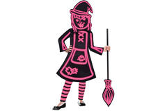 Children's Costume GID Stick Witch 8-10 yrs