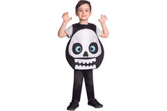 Children's Costume Skeleton Tabard 4-6 yrs