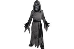Child Costume Ghastly Black Age 10-12 Years