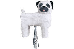Pull Pinata Pug Paper 34 x 37 x 14 cm