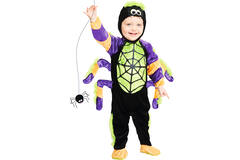 Child Costume Little Spooky Spider Age 3-4 Years