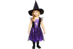 Child Costume Peppa Purple Dress Age 4-6 Years