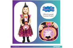 Child Costume Peppa Orange Dress Age 4-6 Years