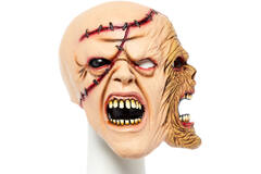 Latex Mask with 2 faces