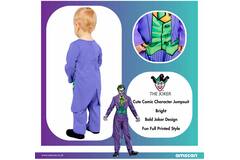 Child Costume Joker Comic 6-12 mths