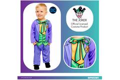 Child Costume Joker Comic 12-18 mths