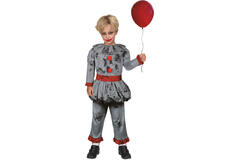 Child Costume Bad Clown Boy - 8-10 Years