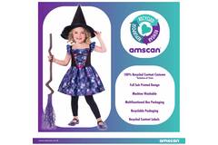 Child Costume  Mythical Witch Age 3-4 Years
