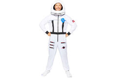 Adult Costume Astronaut White Size Plus