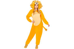 Adult Costume Lion Onesie Size Plus