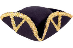 Costume Accessory Baroque Tricorn Hat One Size