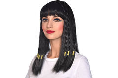 Costume Accessory Wig EgyptianBlack One Size