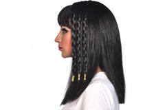 Costume Accessory Wig EgyptianBlack One Size