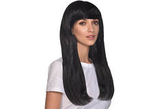 Costume Accessory Wig Long Hair Premium Black One Size