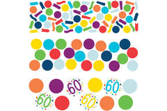 Confetti 60 Confetti Birthday Paper 34 g