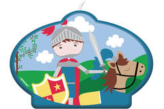1 Character Candle Knight