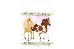 8 Paper Bags Beautiful Horses