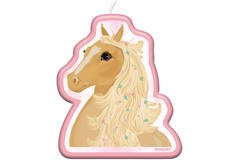 Character Candle Beautiful    Horses