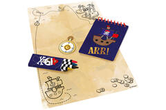 Party Game 'Treasure Hunt' Pirates Map, 24 pieces